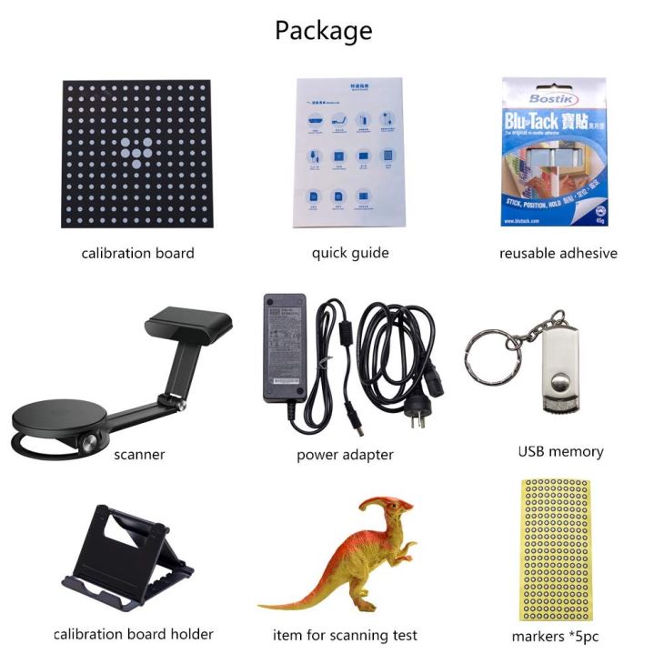 Desktop White Light 3D Scanner(图6) Desktop White Light 3D Scanner(图6)